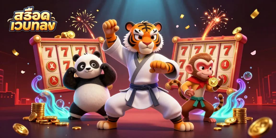 Engage with สล็อตเว็บตรง by joining a thrilling adventure with vibrant characters and casino elements.