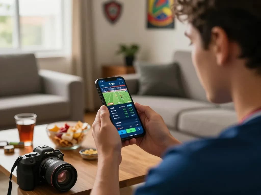 Placing bets on the Fly88 app for a thrilling sports experience at home
