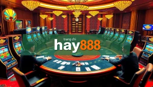 Engage in the excitement of gambling at trang chủ hay88 with vibrant casino visuals and strategic gameplay.