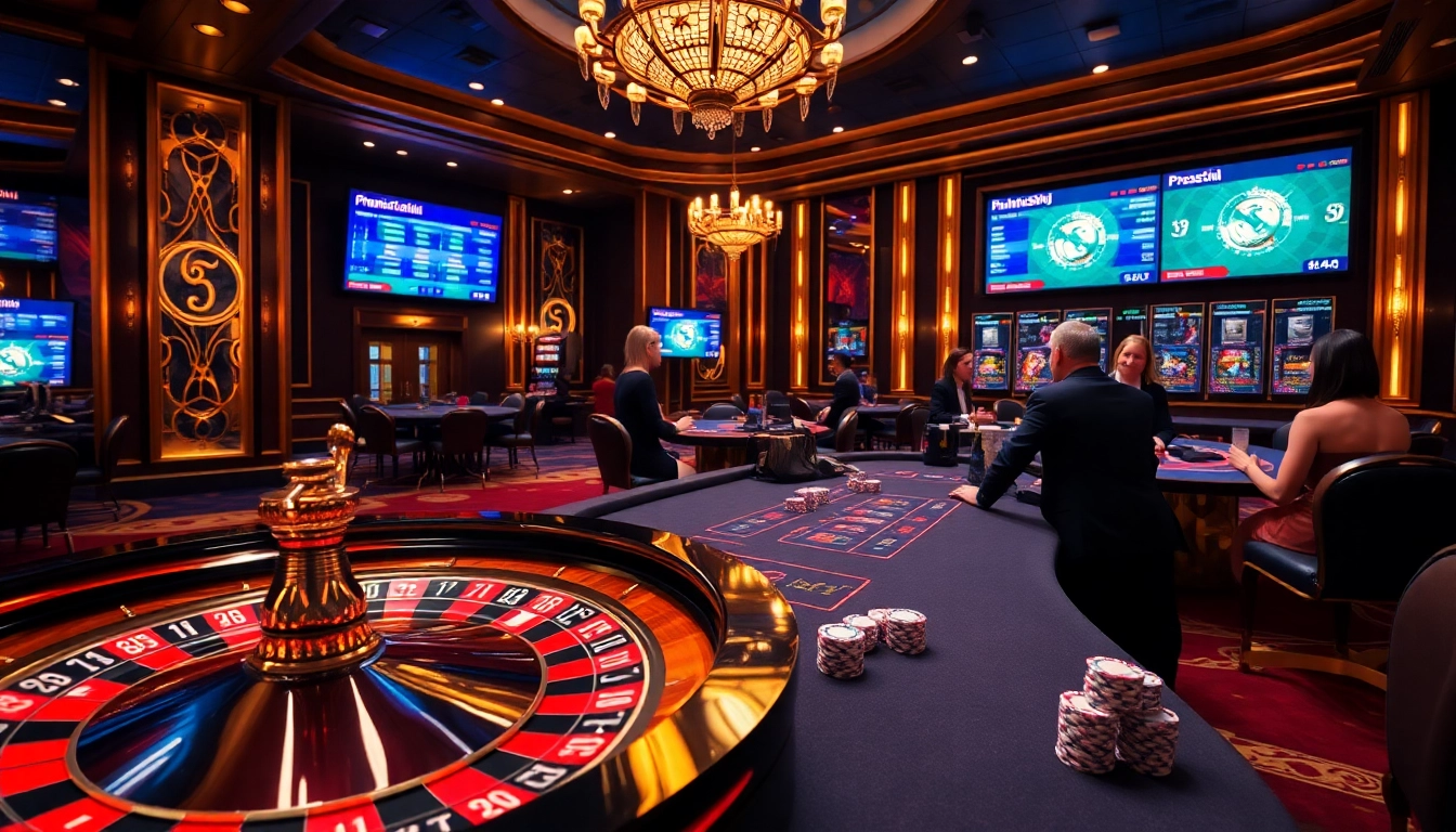 Exciting gameplay at trang chủ mg188 with vibrant casino tables and engaging actions.