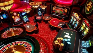 Engaging scene at 6L777 CLUB featuring roulette and poker action for casino enthusiasts.